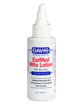 Лосьон для очистки ушей, EarMed Mite Lotion. 59 ml