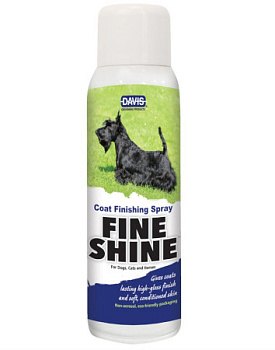 Выставочный спрей для сияния шерсти, Fine Shine. 414,03 мл