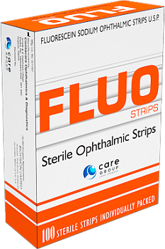 Полоски офтальмологические диагностические Fluo Strips 100